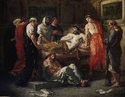 Eugene Delacroix Last Words of the Emperor Marcus Aurelius Spain oil painting artist